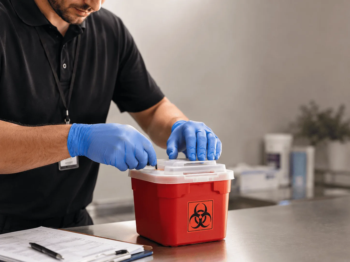 Why choose Sharps Waste Disposal in Luther, OK
